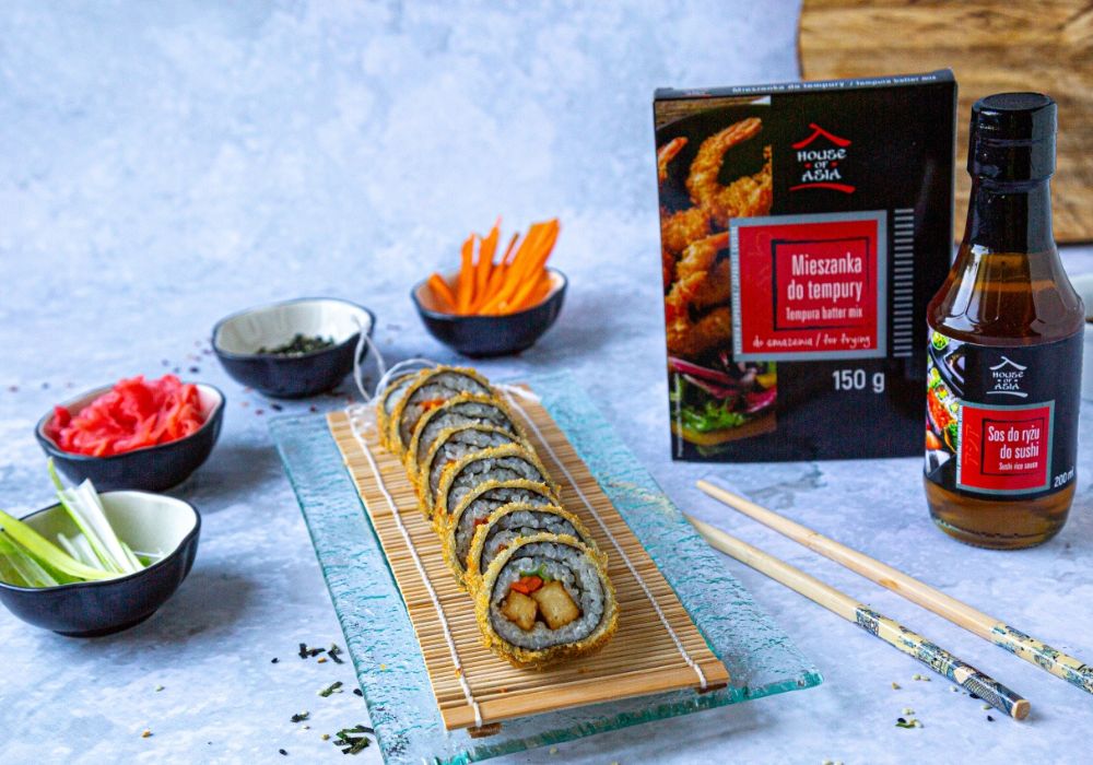 Tempura maki z tofu