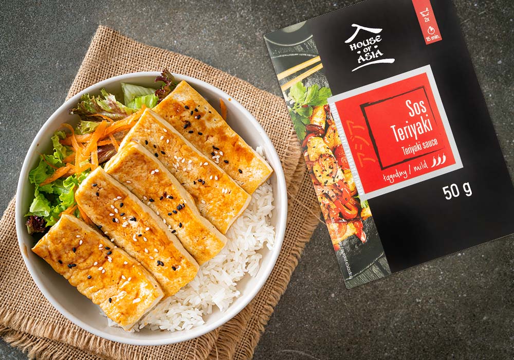 Tofu teriyaki bowl