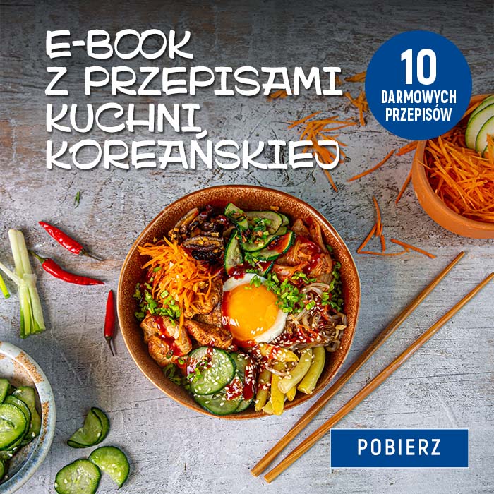 E-book z przepisami kuchni koreańskiej