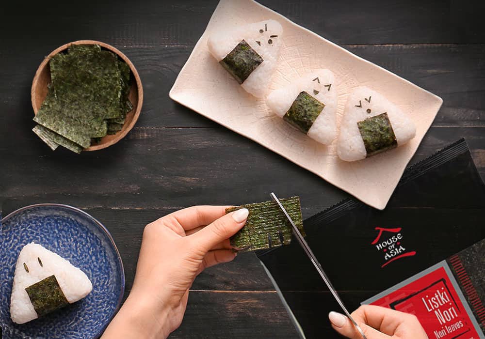 Onigiri z tuńczykiem i łososiem przepis House of Asia