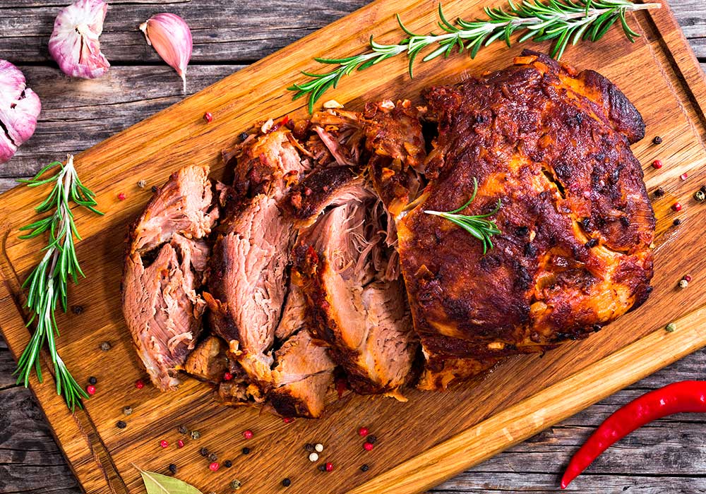 Pieczona karkówka w sosie sojowym