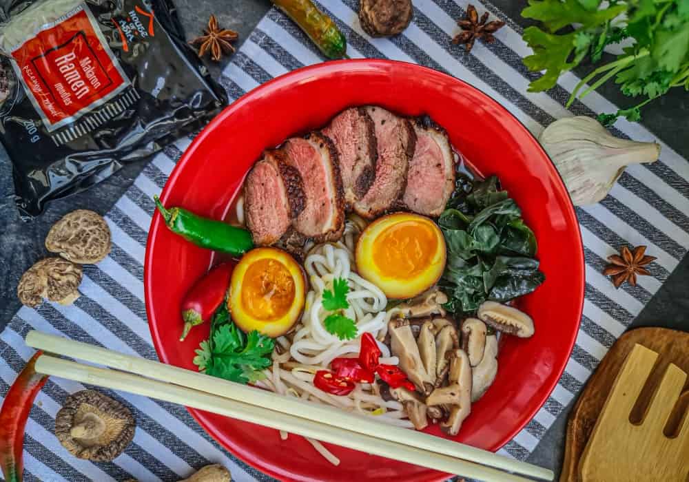 Ramen z kaczki Co_dzis_zjemy