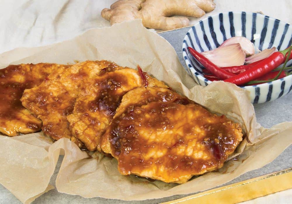 Schab w ostrym sosie Sambal Oelek House of Asia