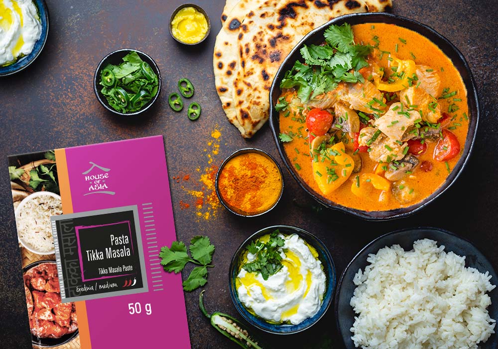Zielony jackfruit z pastą Tikka Masala