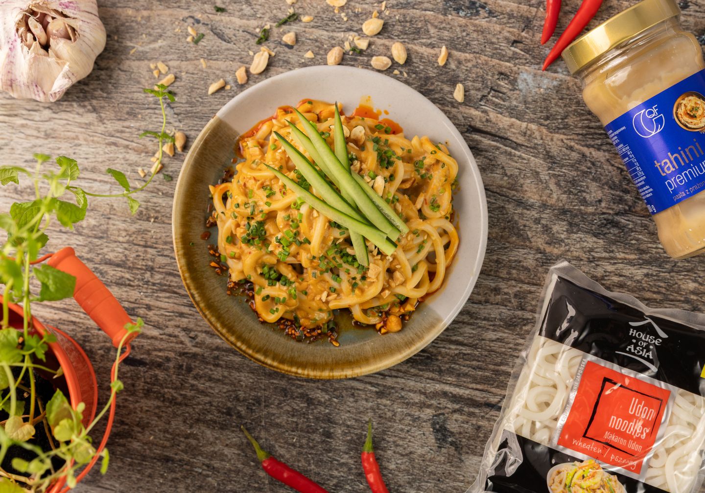 Sezamowy udon House of Asia