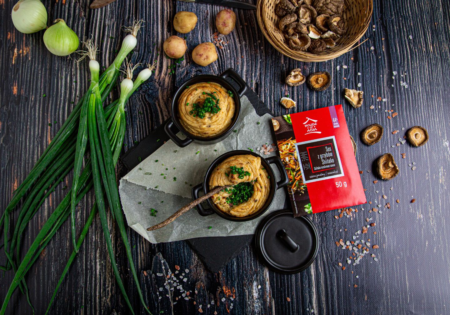 Fantazyjne puree ziemniaczane House of Asia