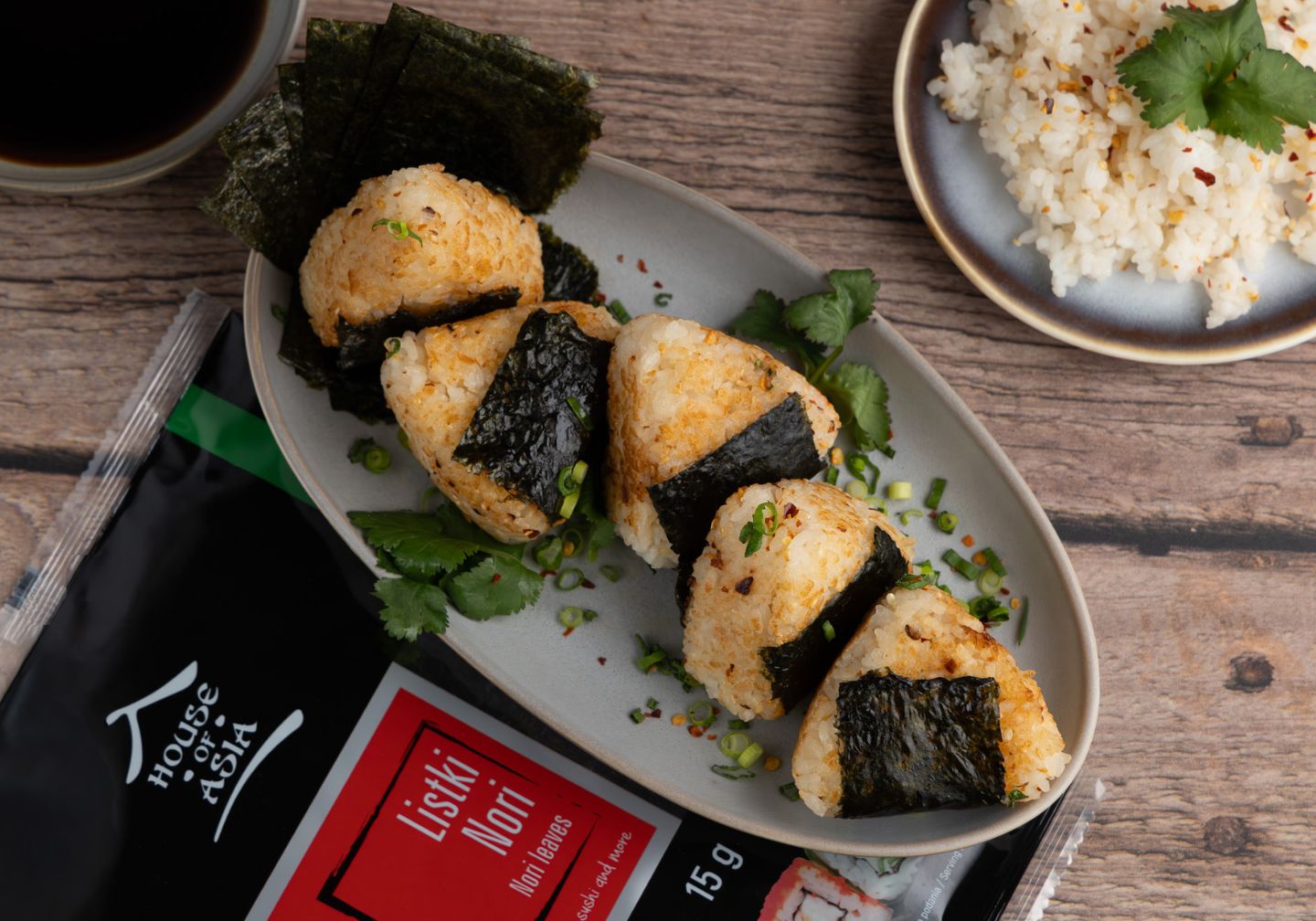 Crispy onigiri House of Asia