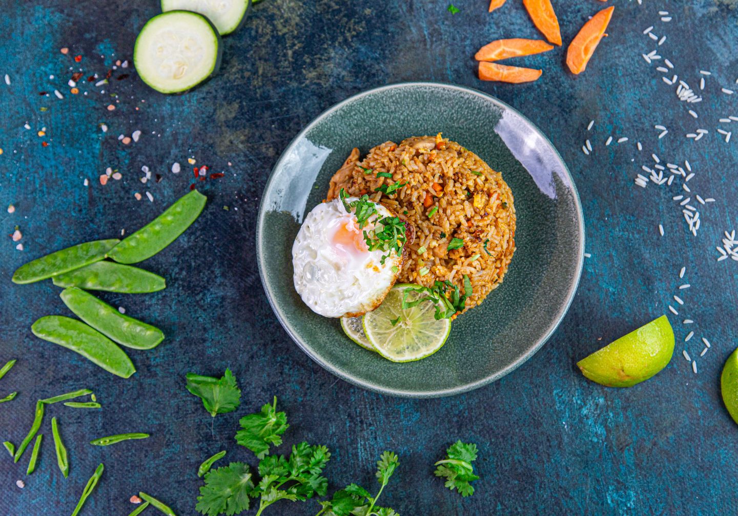 Indonezyjski ryż smażony z warzywami Nasi Goreng House of Asia