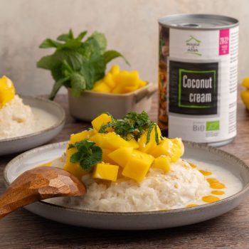Kremowe mango sticky rice