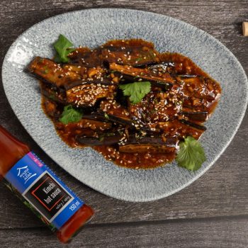 Bakłażan z kimchi